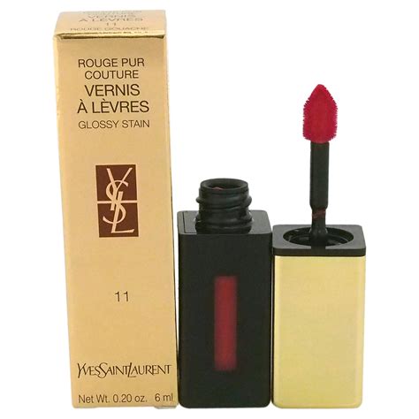 ysl rouge pur couture vernis a levres 11|ysl pur couture lacquer.